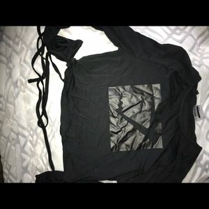 Gymshark ribbon crop top